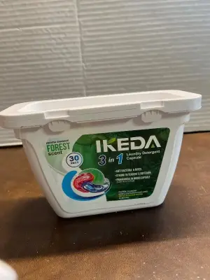 ikeda 3n 1 laundry detergent capsule