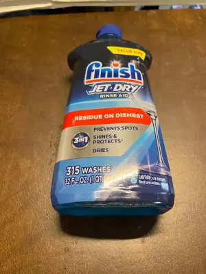 finish jet + dry rinse