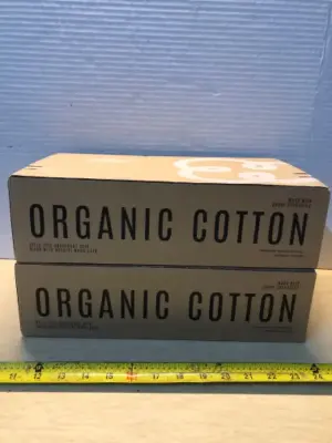 2 boxes variety pack organic cotton pads