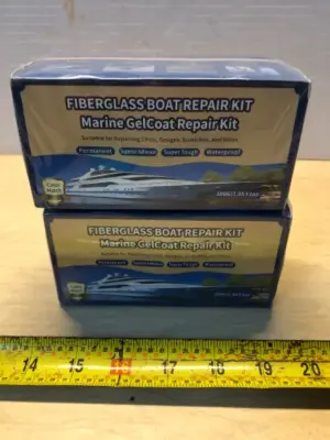2 boxes fiberglass boat repair