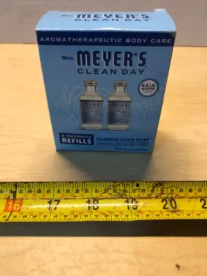 2 concentrated refills mrs Meyers foaming hand soap