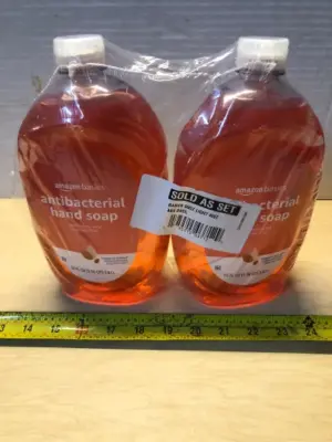 2 bottles 50oz antibacterial hand soap