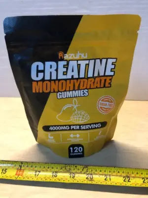 120 gummies creatine monohydrate exp:8/28/26