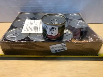12 cans ziwi peak cat food exp:9/26/26