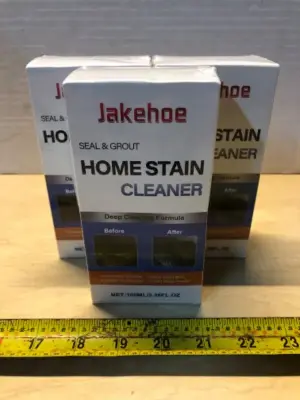 3 boxes Jakehoe seal and grout home stain cleaner