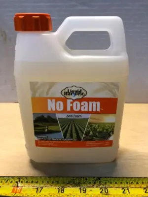 1qt liquid harvest no foam