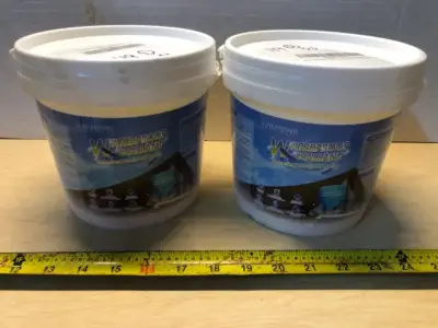 2 tubs 70oz waterproof sealant