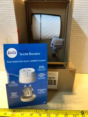 2 boxes febreze plug scent booster kit