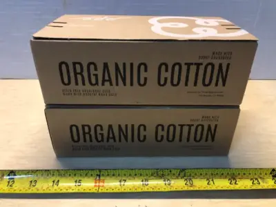 2 boxes organic cotton regular liners
