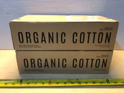 2 boxes organic cotton variety pack pads