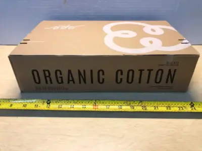 Organic cotton variety pack pads