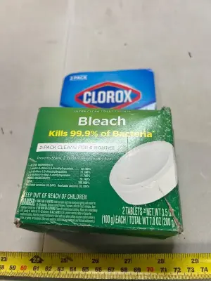 Clorox bleach toilet tablets