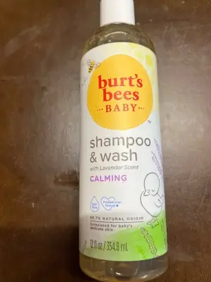 burts bees baby shampoo & wash calming 12floz