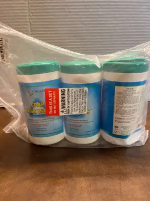 3ct cpap mask wipes