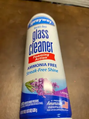 glass cleaner