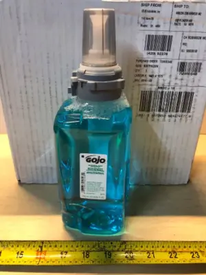 3 bottles 42oz GoJo refills