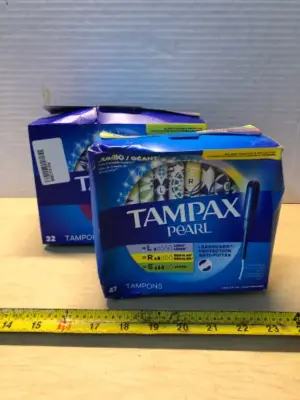 32 tampons tampax pearl 47 tampons tampax pearl