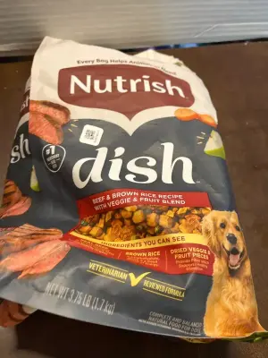 nutrish dish 3.75lb exp 05/26
