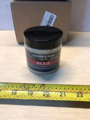 2 boxes leather & vinyl recoloring balm