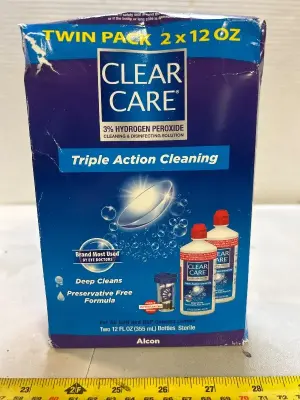 duo clear care contact lense solution