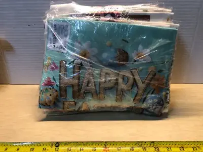 Lot of Happy Easter decor