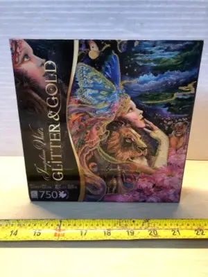 Josephine walls glitter and gold 750pc puzzle