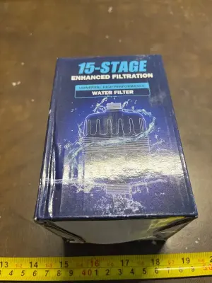 15-stage enhanced flotation water filter