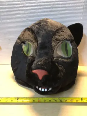 Cat furry mask