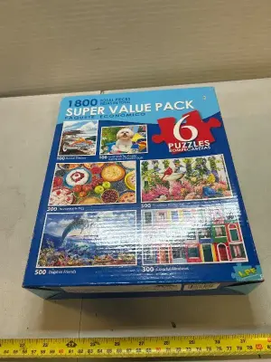 super value pack 6 puzzle set
