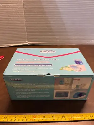 automatic toilet bowl cleaner