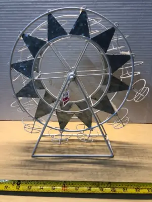 Farris wheel candle holder