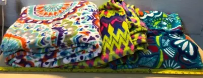 3 unknown size blankets