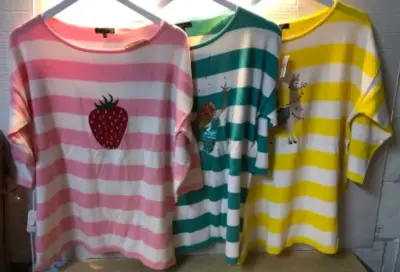 3 shirts size large