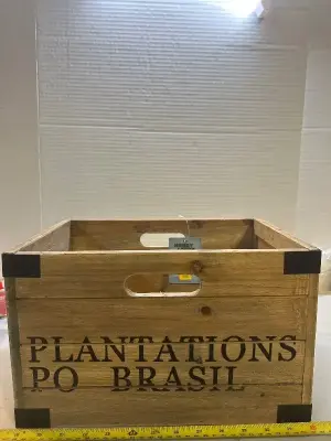 wooden hobby lobby box