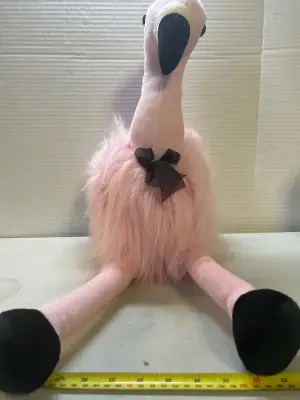 stuffed flamingo