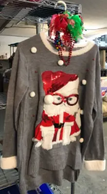 Christmas sweater size 1X
