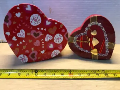 2pc heart boxes
