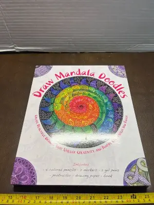 draw mandala doodles