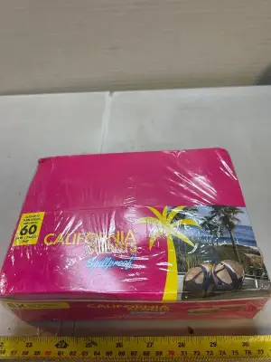 box of california scents air freshener tins