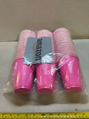 lot of disposable cups