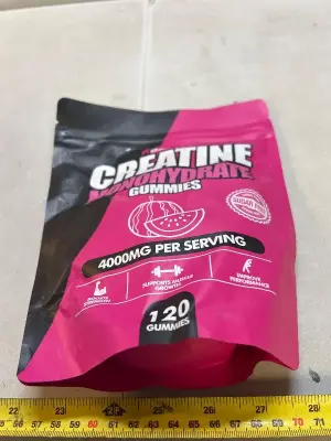 120 creatine monohydrate gummies 08/26