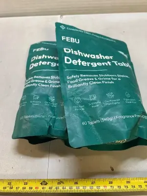 2 60 pack plastic free dishwasher pods