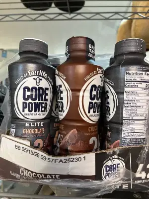 2ct 12pk core power protein drinks