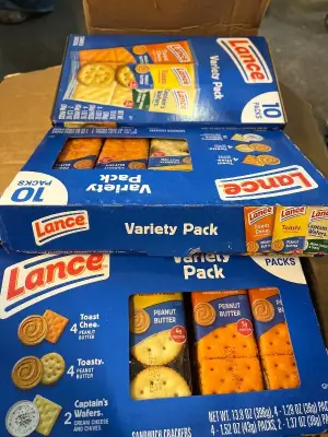 large box of variety packs