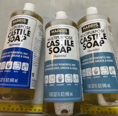 3 1qt multipurpose castile soap