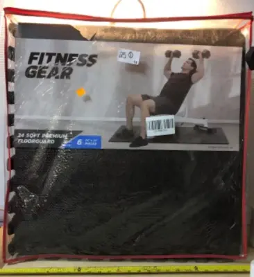 2 packages fitness gear 24sq ft floor guard