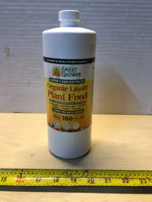 Super concentrated makes 160 gallon organic plant food