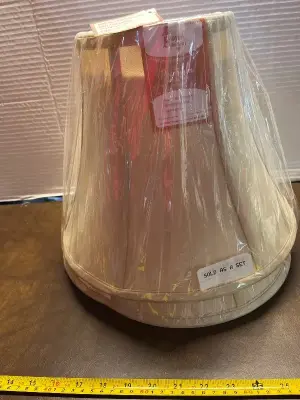 2ct 7” x14”x11.5” lamp shades