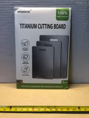 3pc titanium cutting board