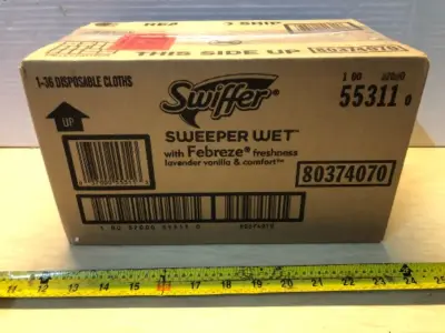 Swiffer sweeper wet with febreze 36 cloths